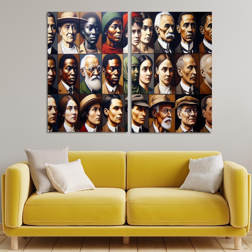 Reimagining Freedom Art And Social Justice Custom Paintings Frame