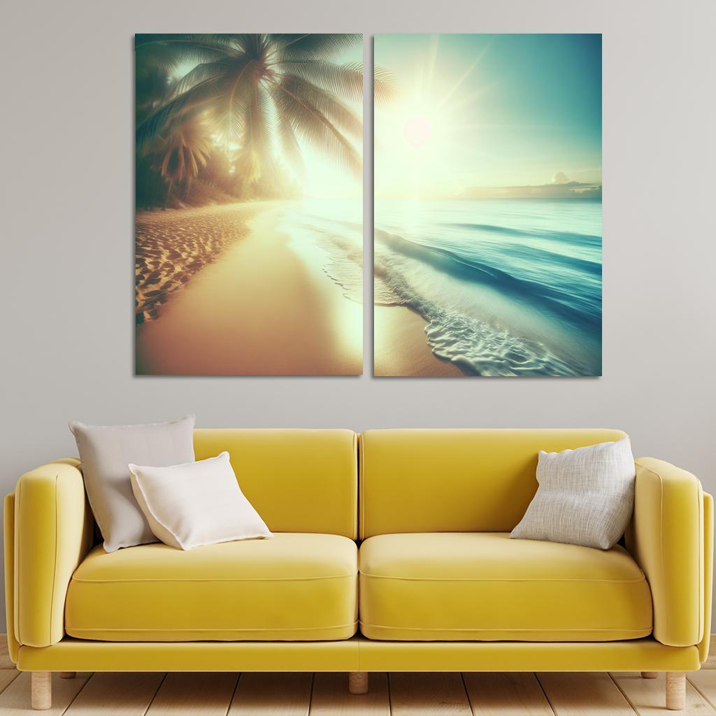 Tranquil Waters A Quiet Refuge Canvas Paintings Frame