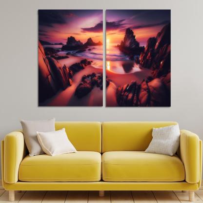 Sunset Point Iconic Views And Relaxation Premium Artwork Frames
