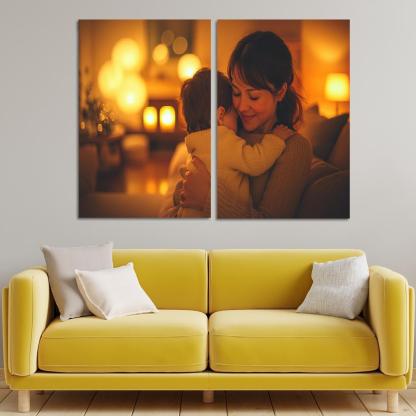 Hugs Of Comfort The Embrace Of A Mother One-piece Frames