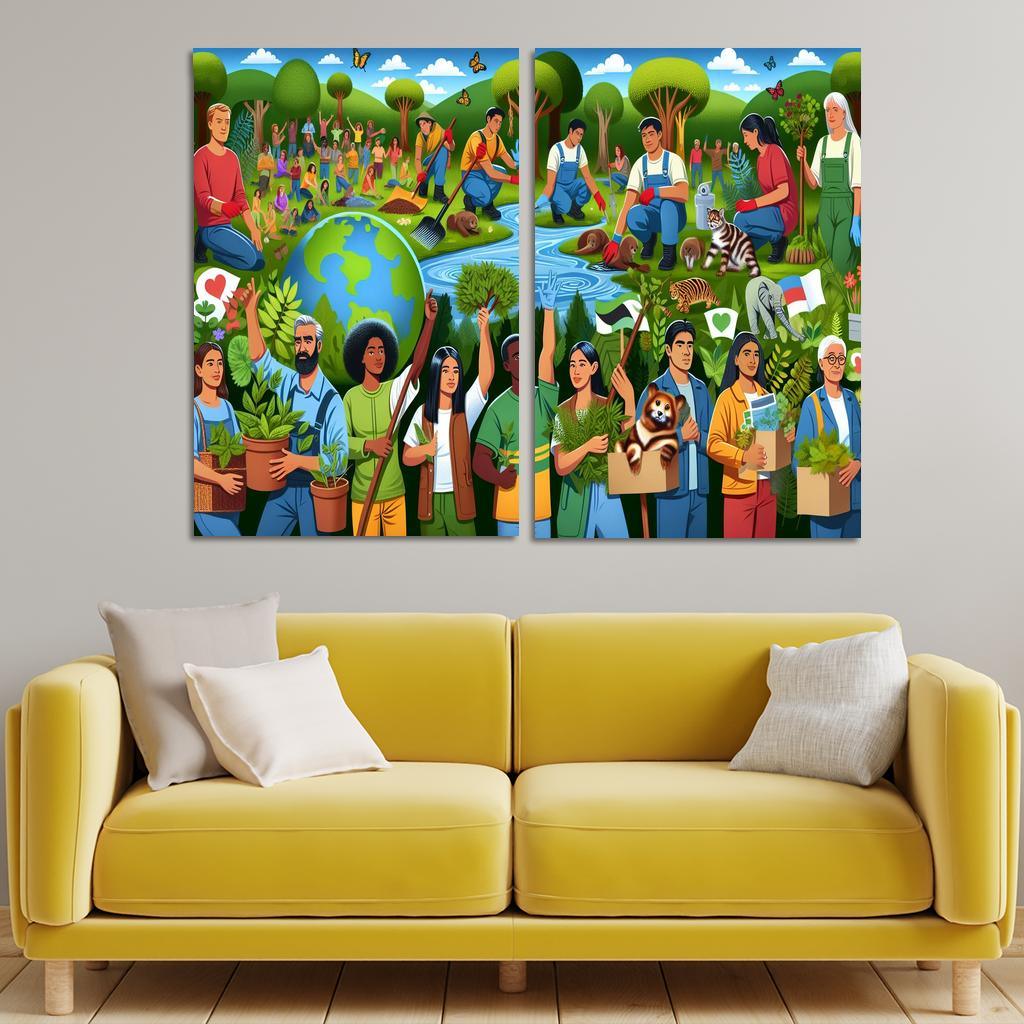 Earth Guardians Celebrating Environmental Activism Art Trends