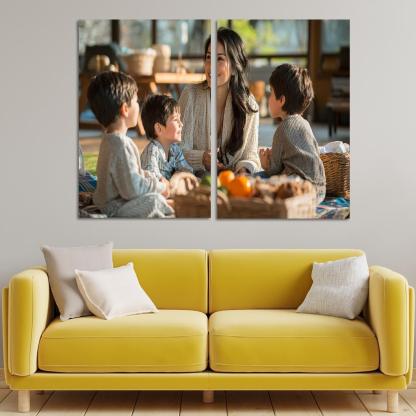 Lifelong Lessons A Mothers Wisdom Across Generations Canvas Paintings Frame