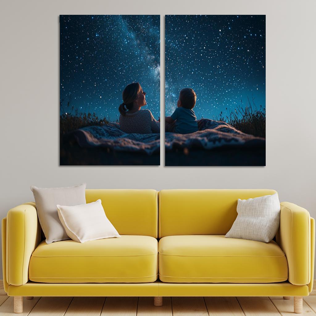 Guiding Stars The Wisdom Of A Mother Canvas Paintings Frame