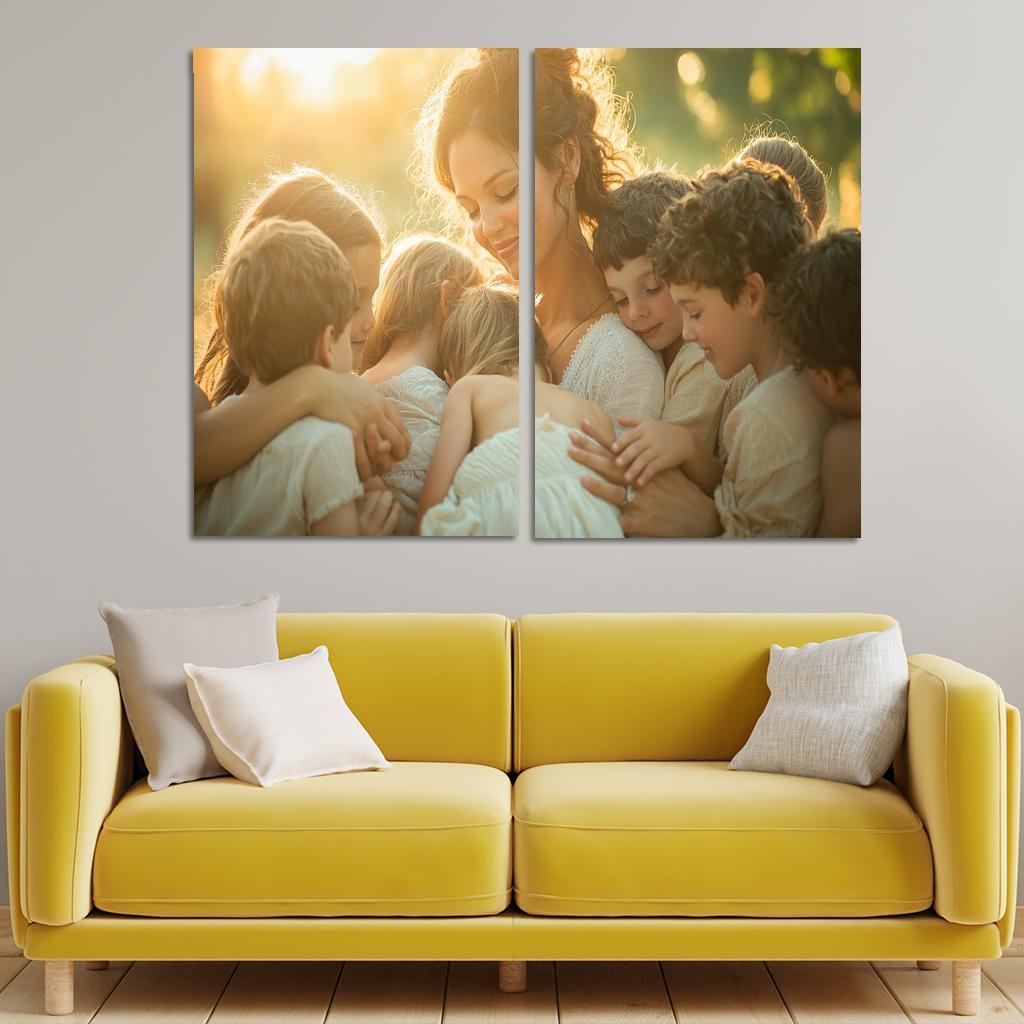 Endless Embrace The Power Of A Mother's Love Modern Paintings Frame
