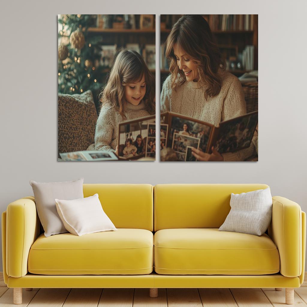 Cherished Moments A Mother's Time Capsule Canvas Paintings Frame
