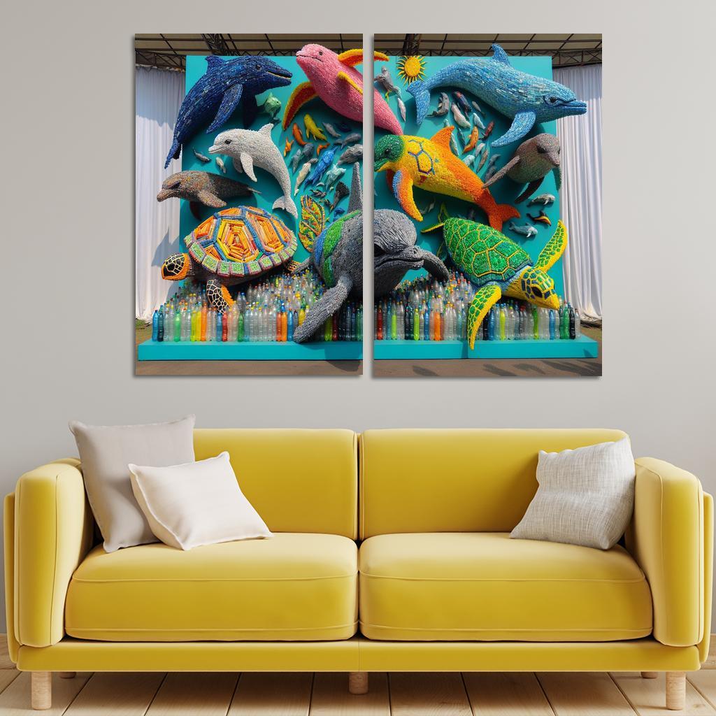 Plastic Paradox Art Against Waste Art Trends