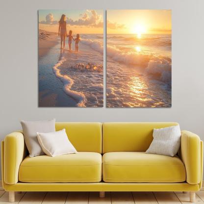 Waves Of Love The Depth Of Motherhood Custom Paintings Frame