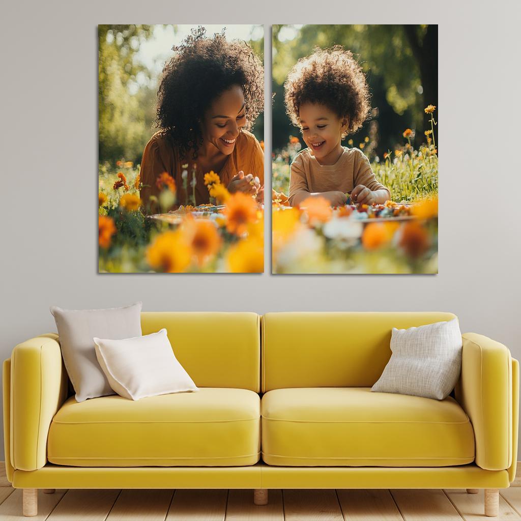 The Gift Of Time A Mothers Presence Custom Paintings Frame
