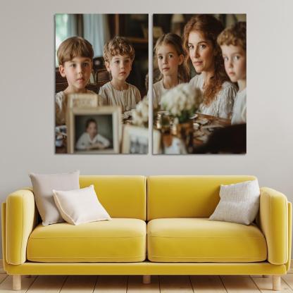 Echoes Of The Past A Mothers Legacy Custom Paintings Frame