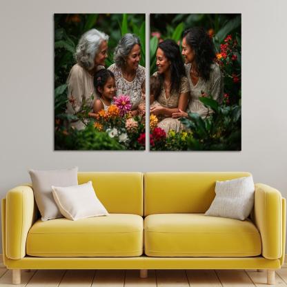 The Circle Of Love Celebrating Generational Connections One-piece Frames