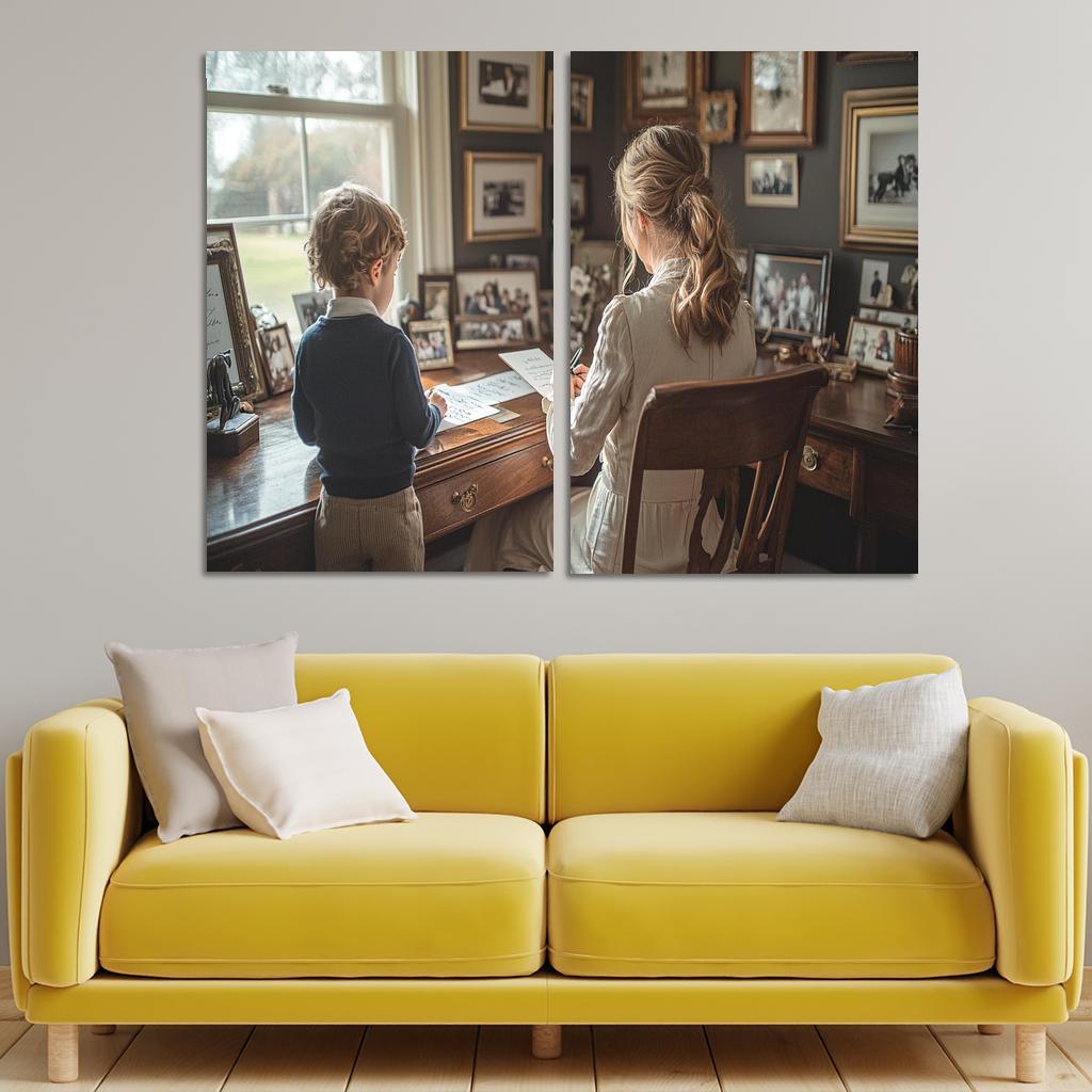 Letters To The Future A Mother's Legacy Canvas Paintings Frame