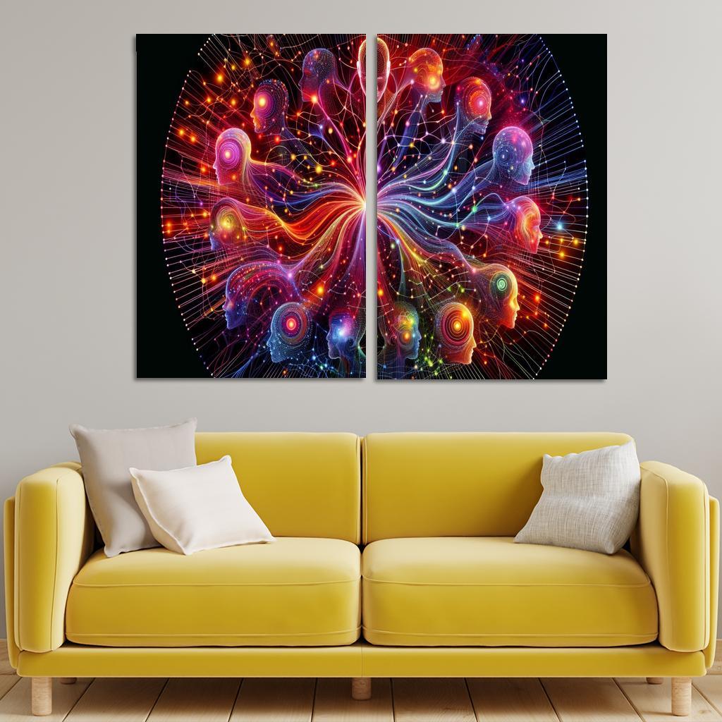 Ethereal Connections Premium Artwork Frames