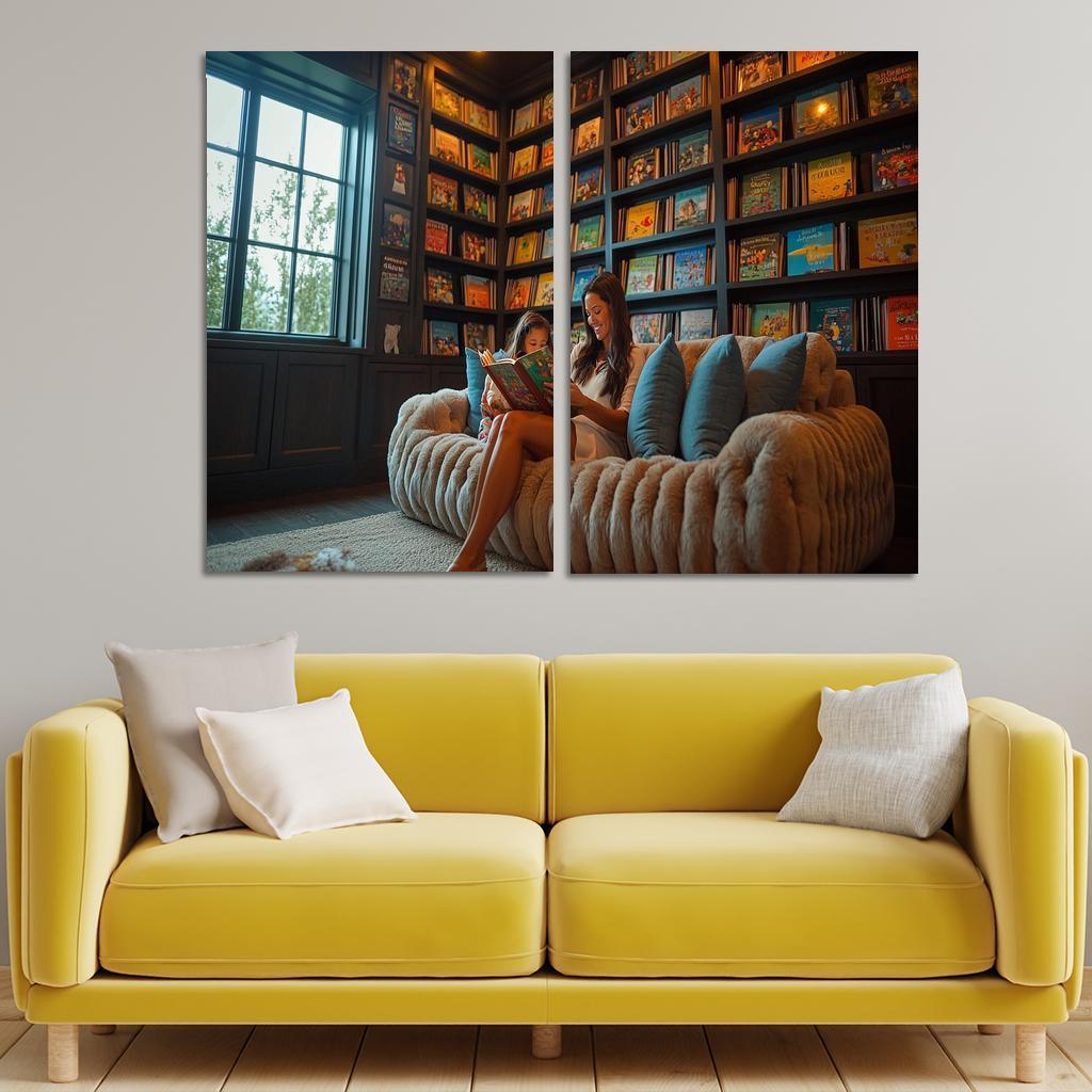 Tales Of Wisdom A Mother's Timeless Lessons Canvas Paintings Frame