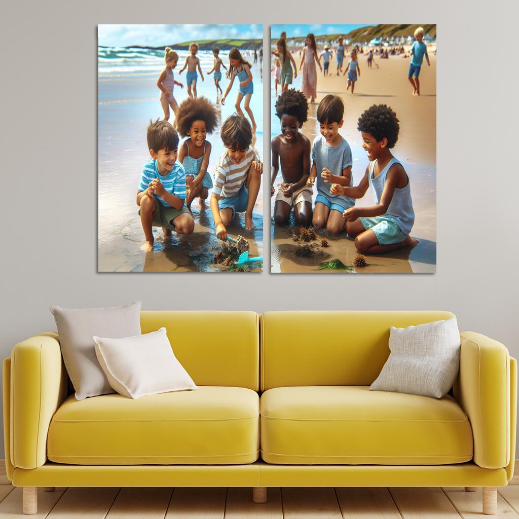 Lagoon Of Wonders Family Adventure Premium Artwork Frames
