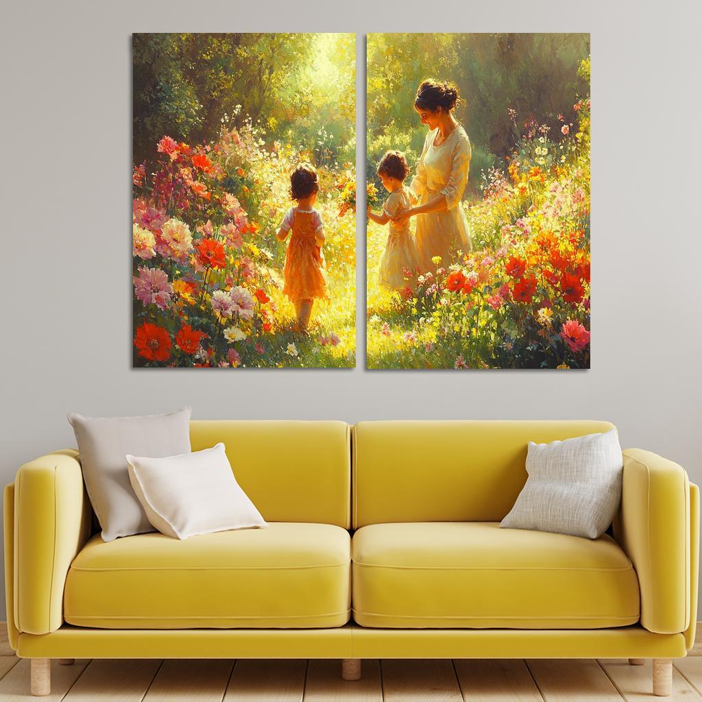 Sunshine In My Soul A Mothers Radiant Love Canvas Paintings Frame
