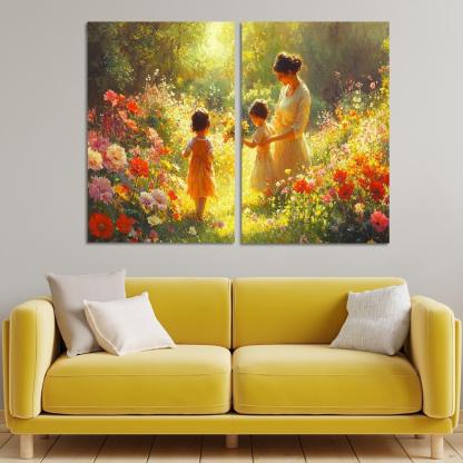 Sunshine In My Soul A Mothers Radiant Love Canvas Paintings Frame