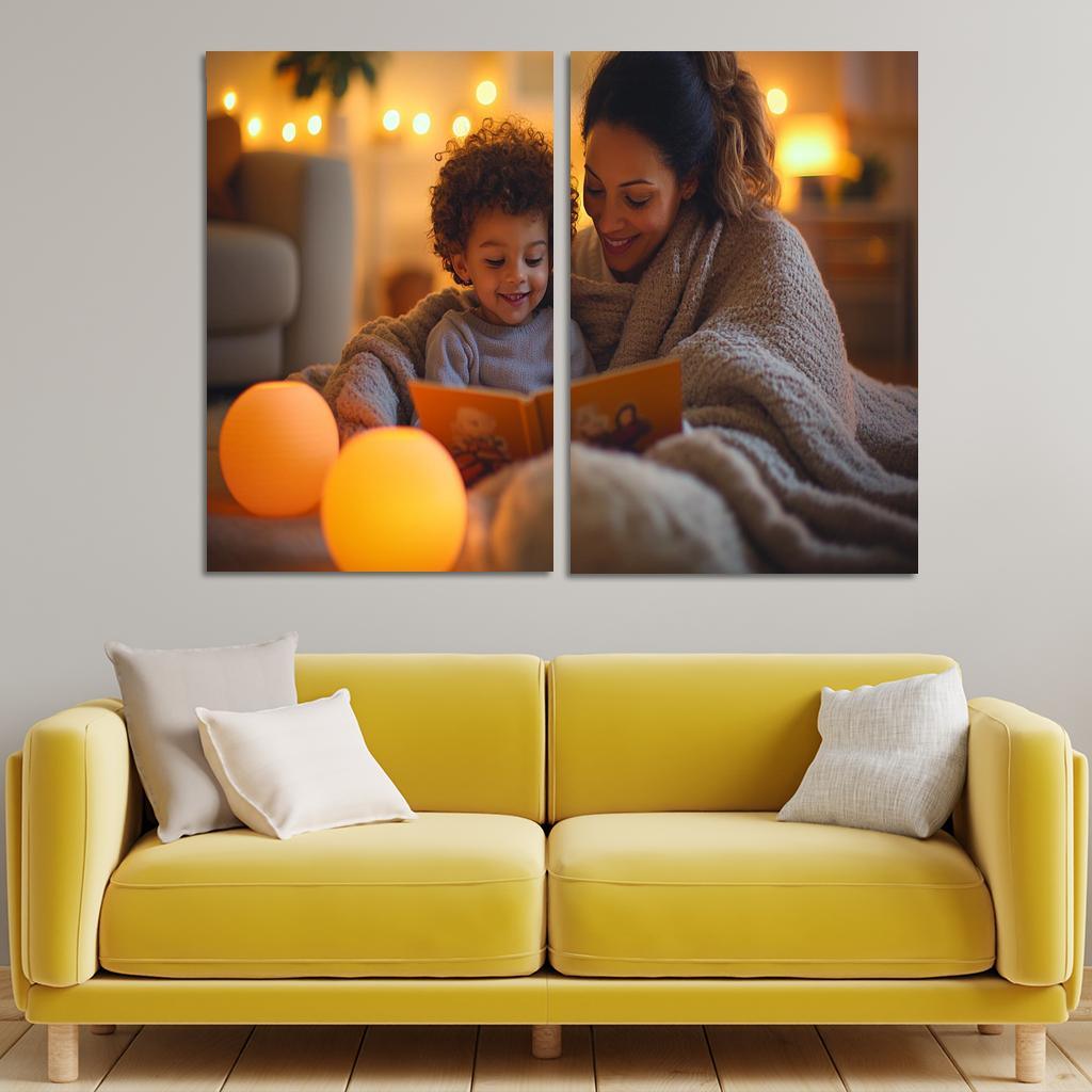 The Blanket Of Comfort A Mothers Warmth One-piece Frames