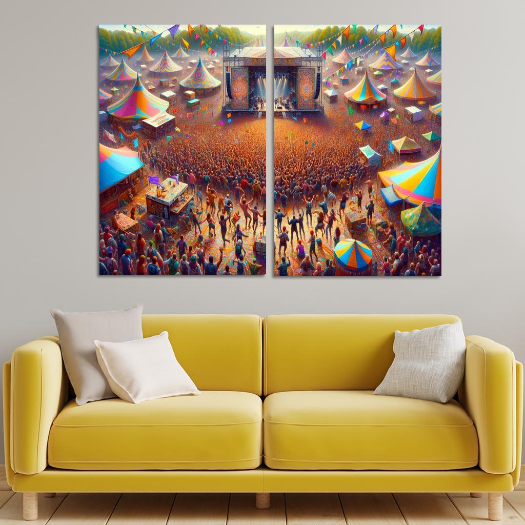 Glastonbury Festival - England One-piece Frames