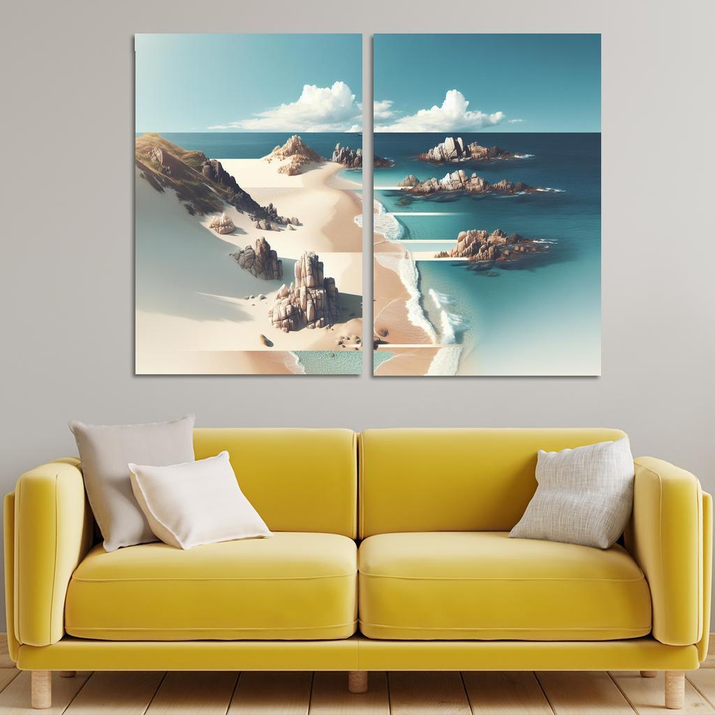 Serene Waters A Hidden Gem Custom Paintings Frame