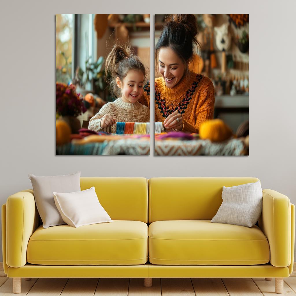 Threads Of Joy Weaving A Mothers Heart One-piece Frames