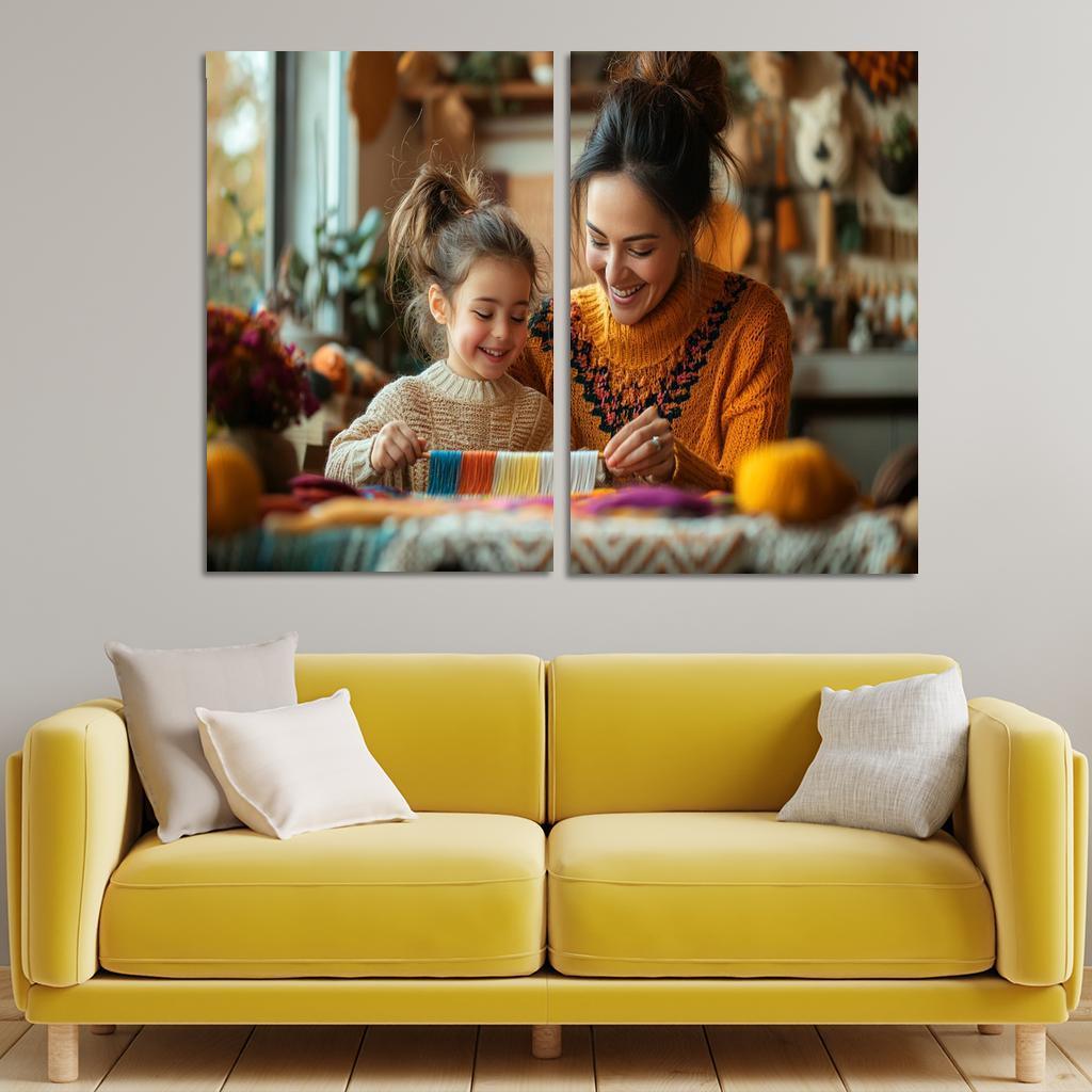 Threads Of Joy Weaving A Mothers Heart One-piece Frames