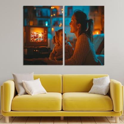 Cinematic Memories The Movie Of Life Custom Paintings Frame