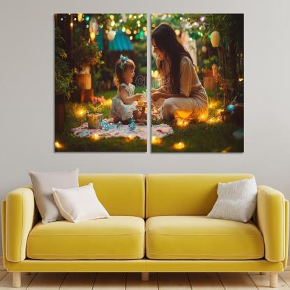 Moments Of Magic A Mothers Enchantment Custom Paintings Frame