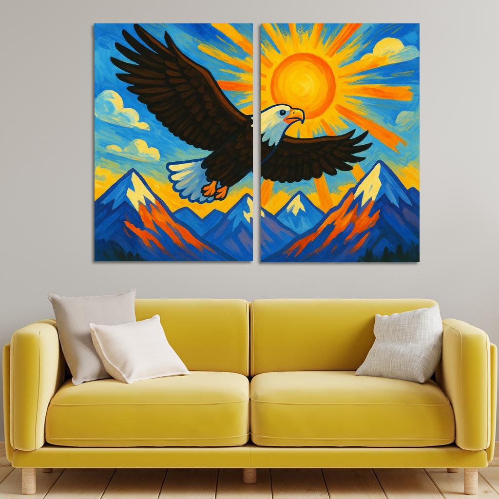 Soaring Eagle Quest Premium Artwork Frames