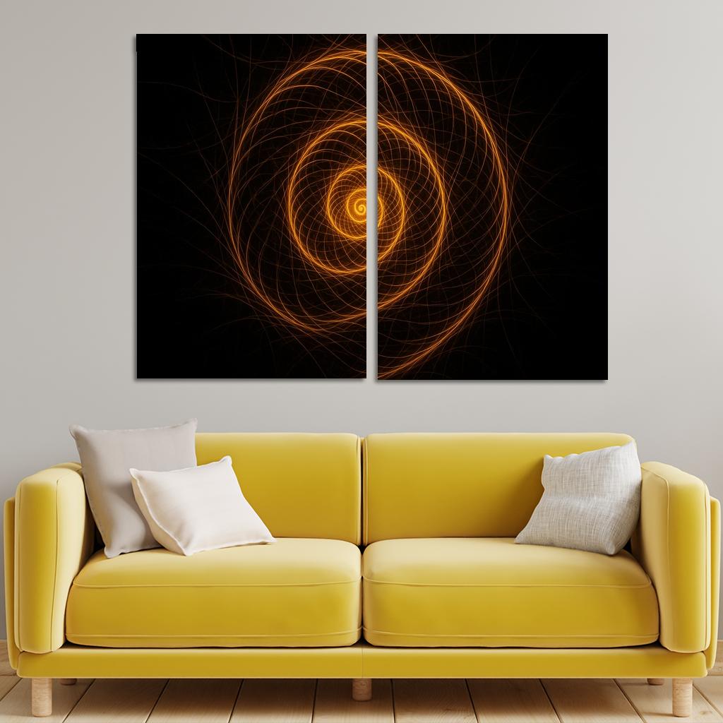 Threads Of The Eternal Spiral Premium Artwork Frames