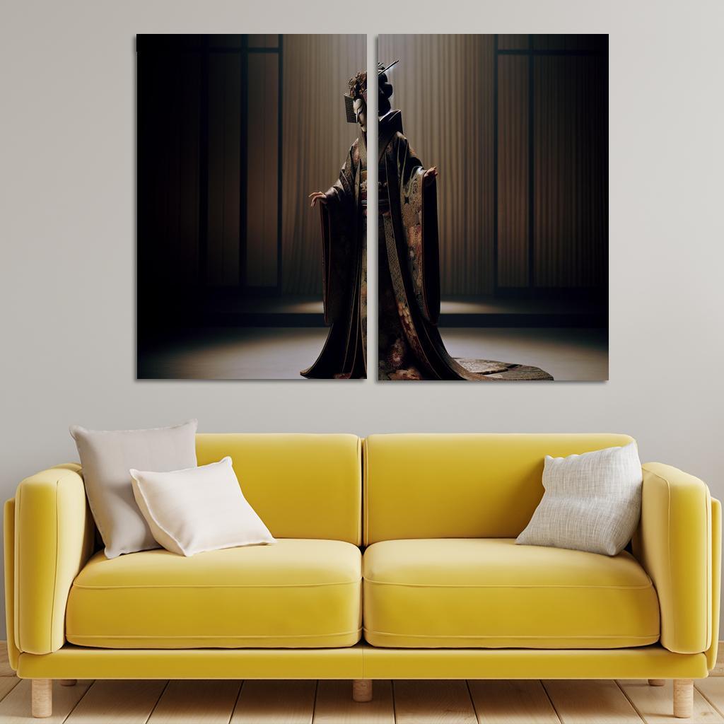 Noh The Classical Japanese Theatre Modern Paintings Frame