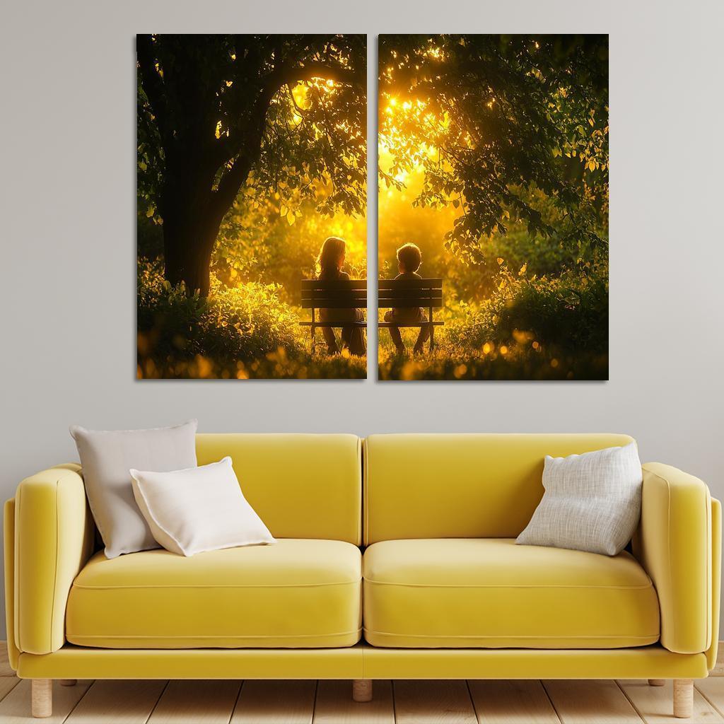 The Heart Of Time A Mothers Unwavering Love One-piece Frames