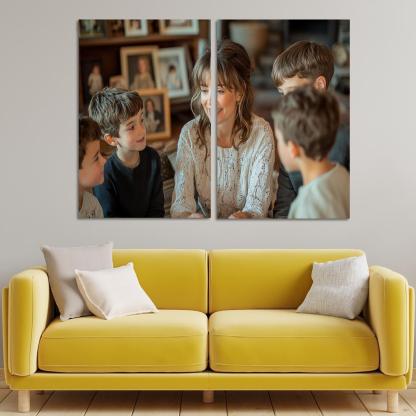 The Wisdom Of Generations Lessons From Mom Custom Paintings Frame
