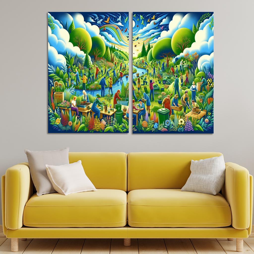 Sustainable Development Creating A Better Future Art Trends