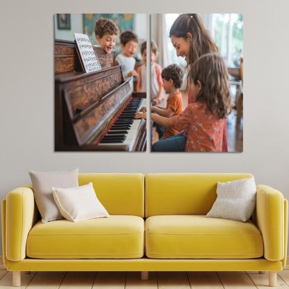 The Symphony Of Care A Mothers Loving Melody One-piece Frames