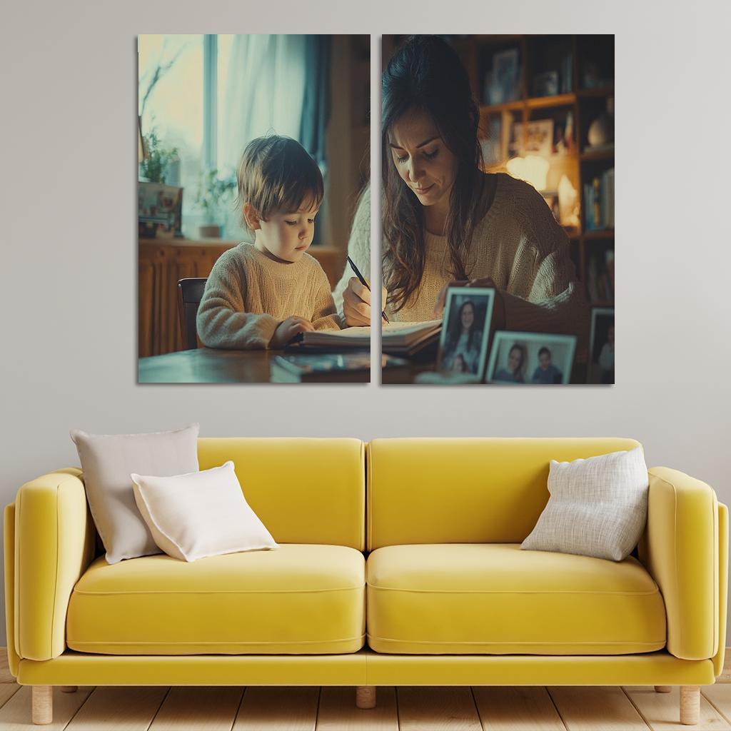 The Diary Of Love A Mother's Written Journey One-piece Frames