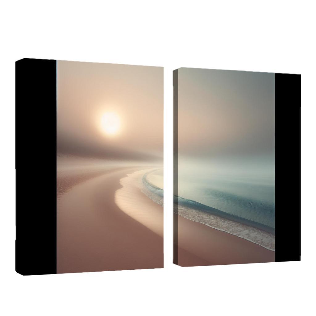 Misty Isle Beach Premium Artwork Frames