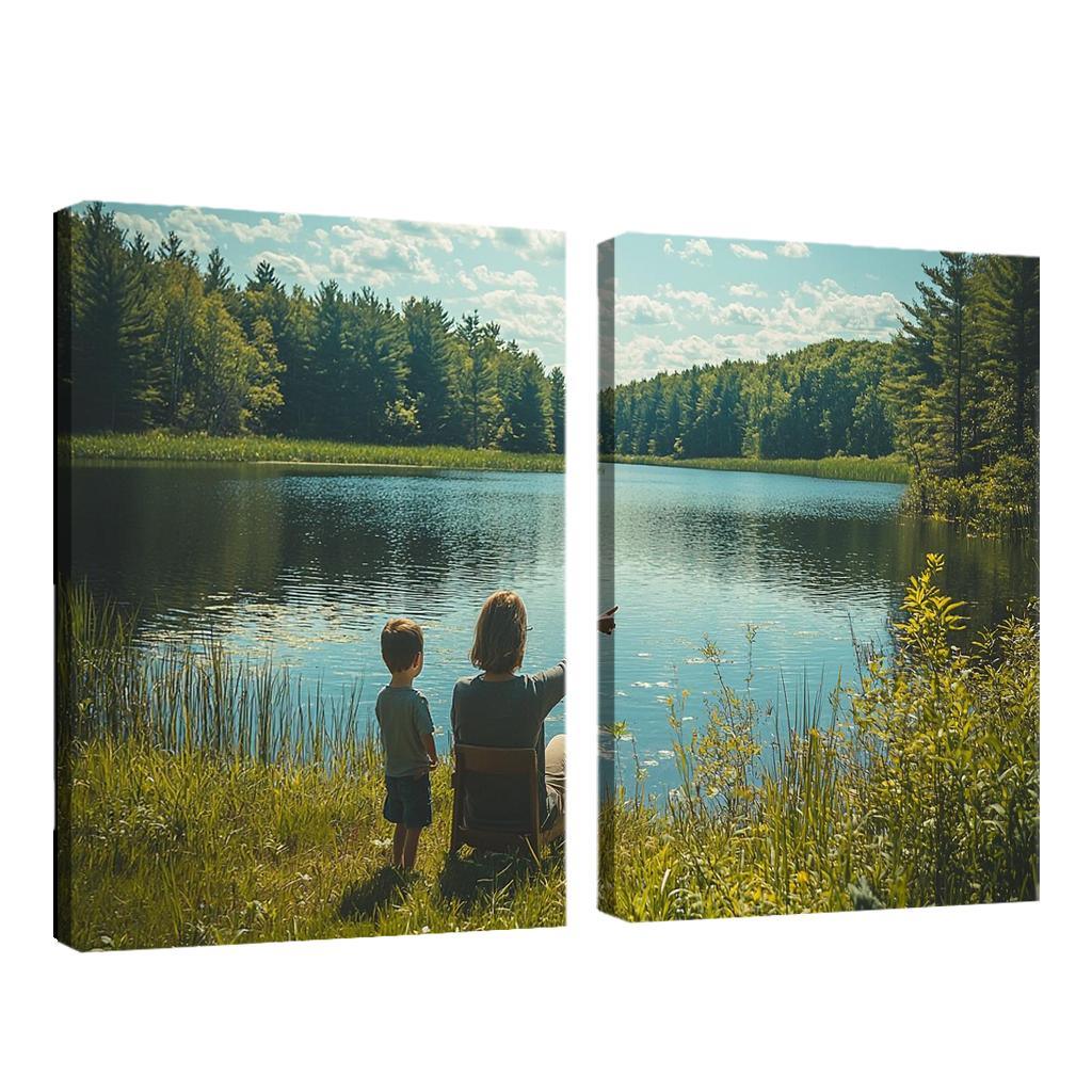 Navigating Life A Mothers Steady Compass Canvas Paintings Frame