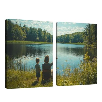 Navigating Life A Mothers Steady Compass Canvas Paintings Frame