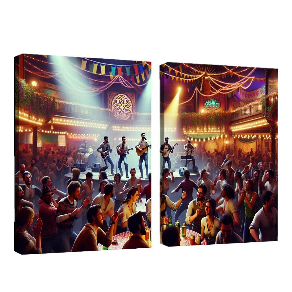 Celtic Connections - Scotland Modern Paintings Frame