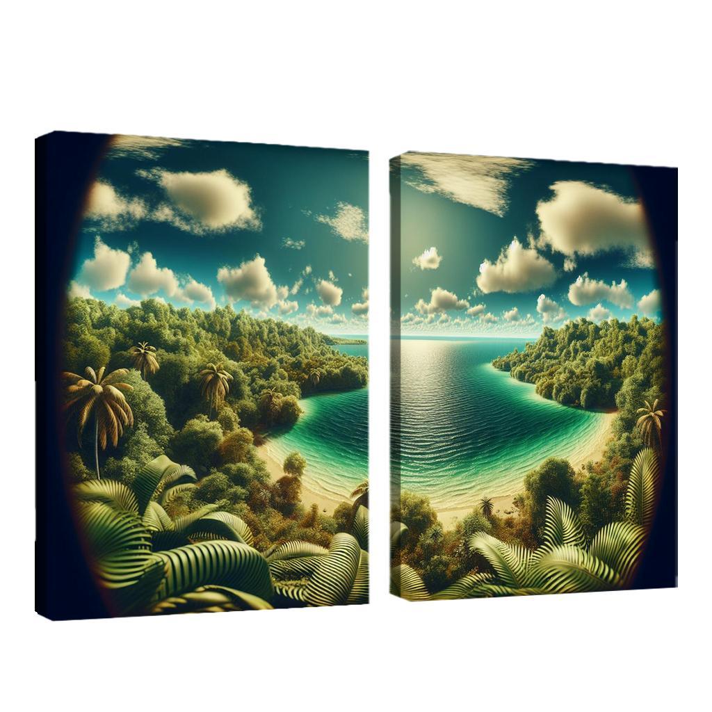 Hidden Lagoon Natural Hot Springs Premium Artwork Frames