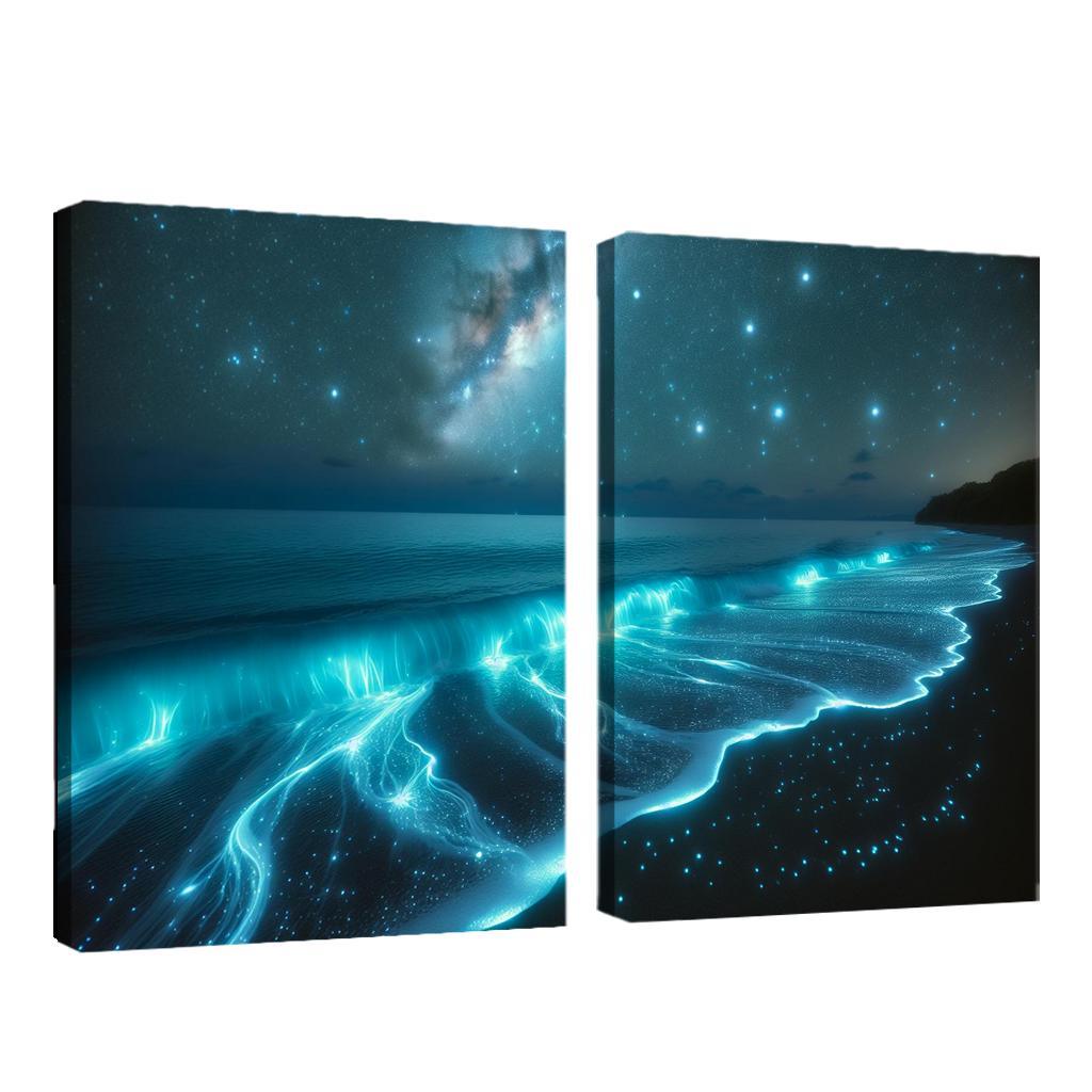 Starlight Cove Nighttime Magic Premium Artwork Frames