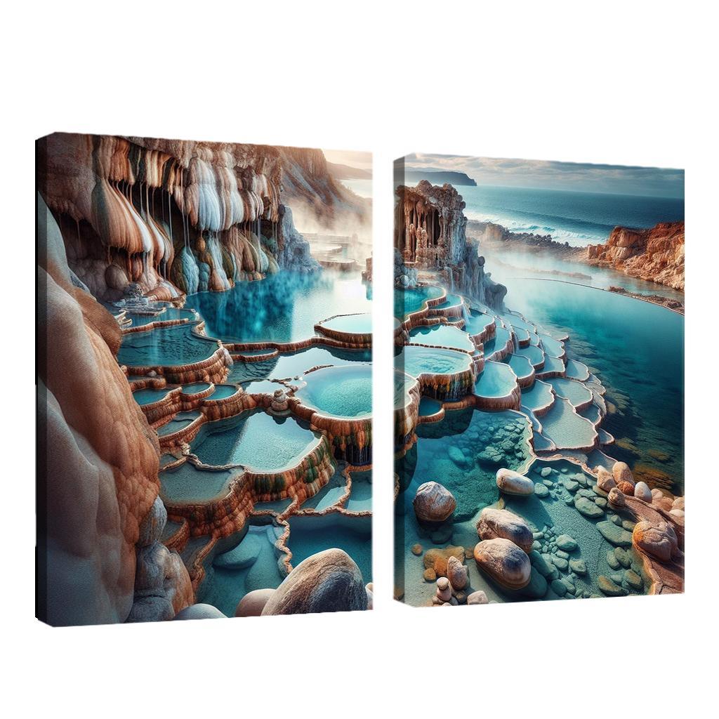 Blue Lagoon Natural Thermal Springs Premium Artwork Frames