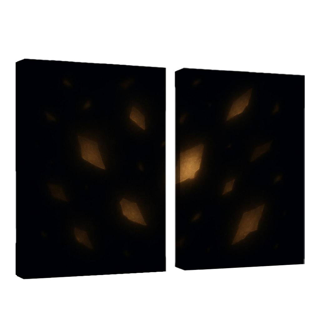 Fragments Of Eternal Whispers Oil Paintings Frame