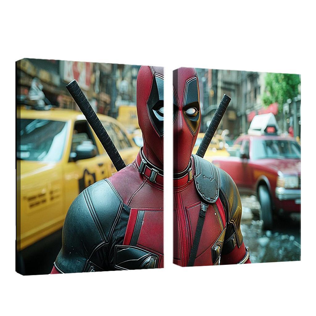 Ryan Reynolds The Merc With A Heart Of Gold Framed Paintings