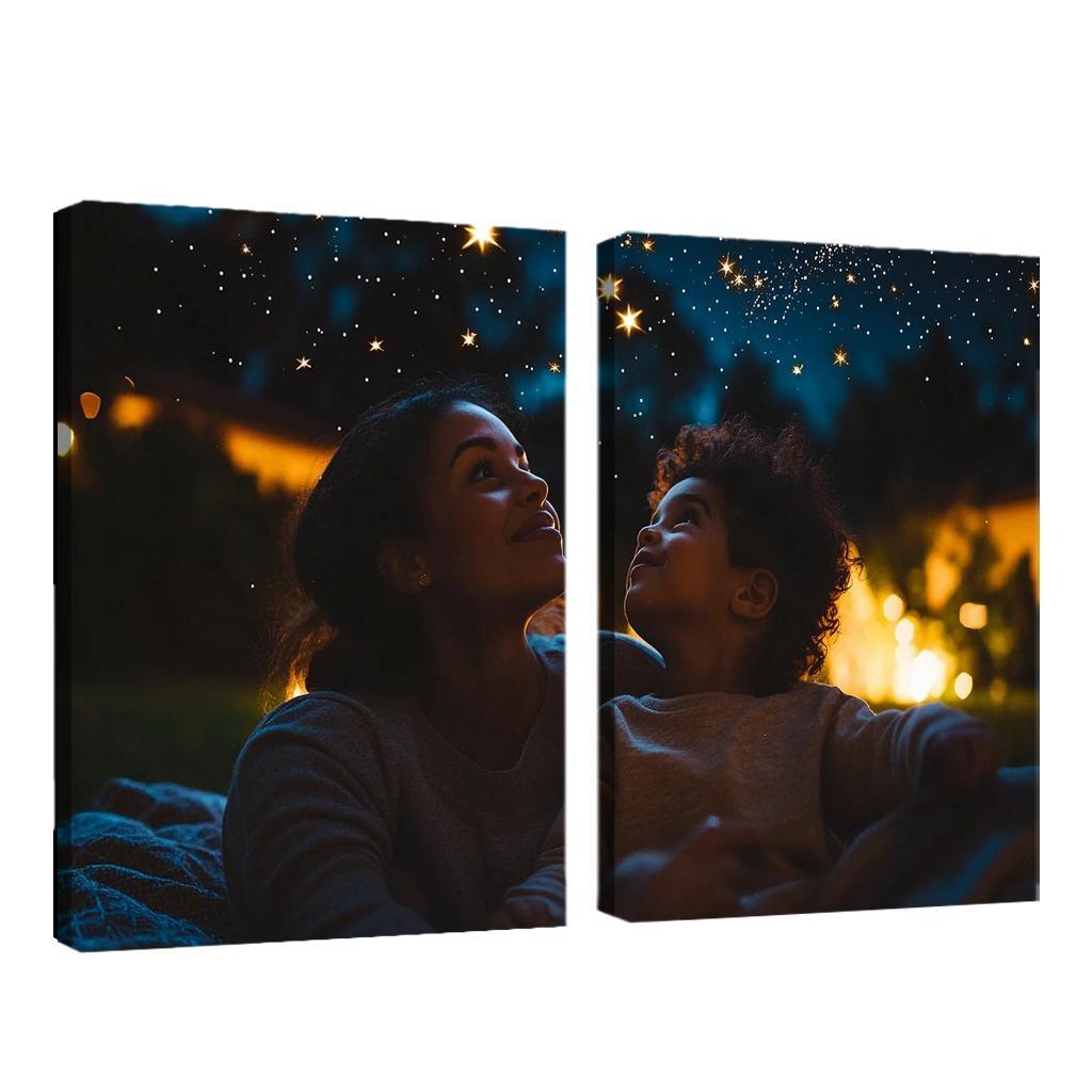 The Stars Of Our Story A Mothers Influence Custom Paintings Frame