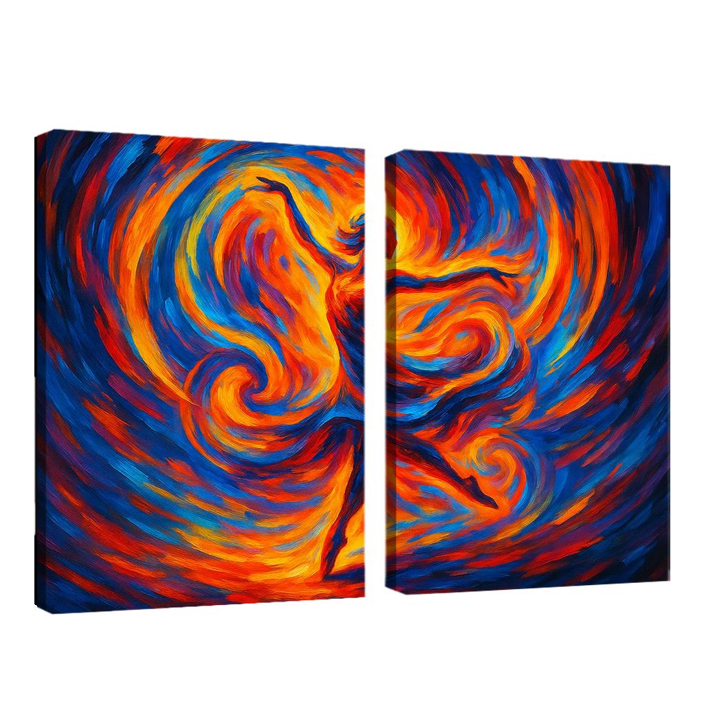 Dance Of The Boundless Spirit Premium Artwork Frames