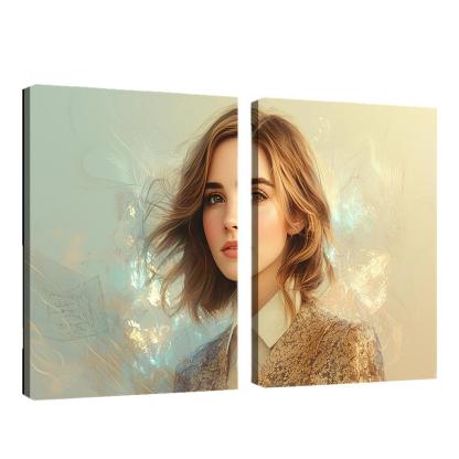 Emma Watson Leading With Grace In A Wizarding World Framed Paintings