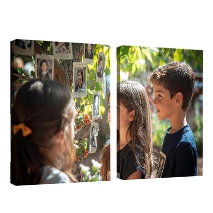 Hearts United The Bond Of Motherhood Custom Paintings Frame