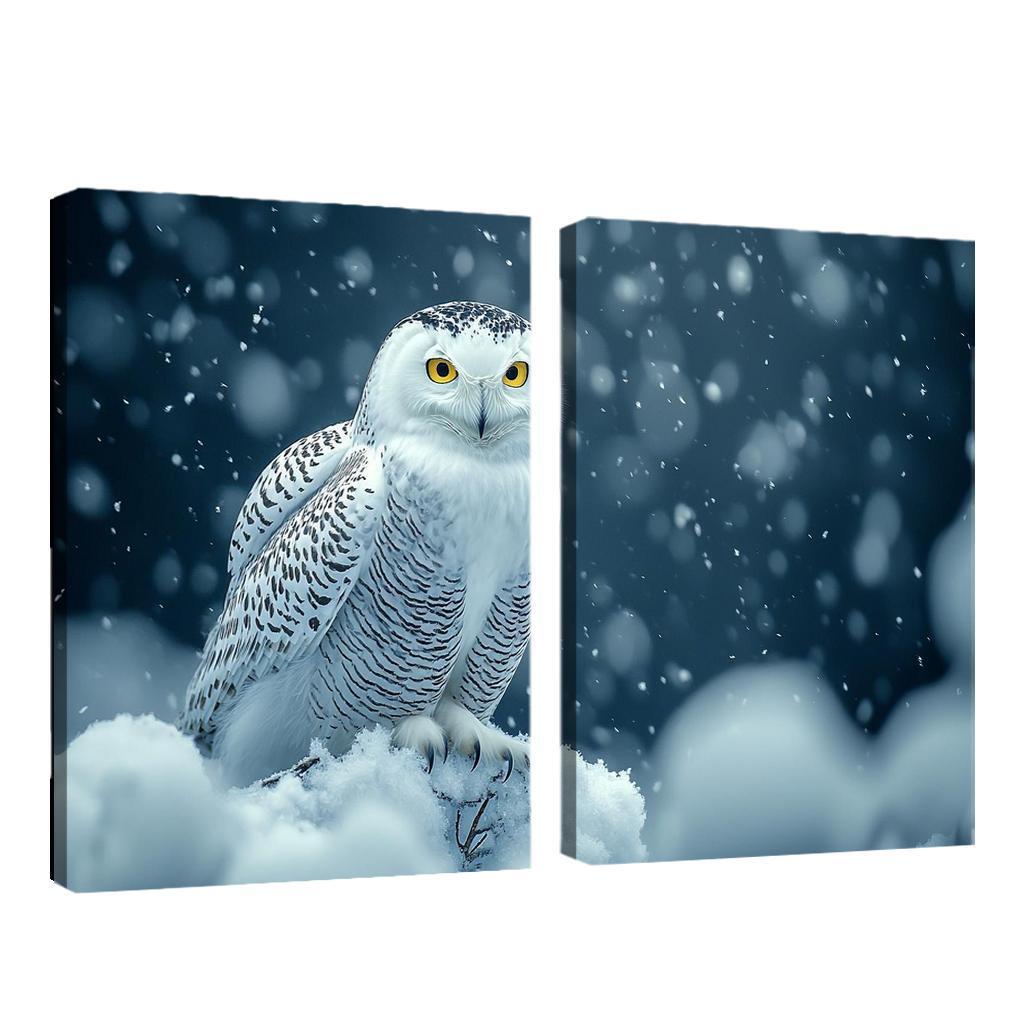 The Elegant Snowy Owl Guardian Of The Arctic Art Trends