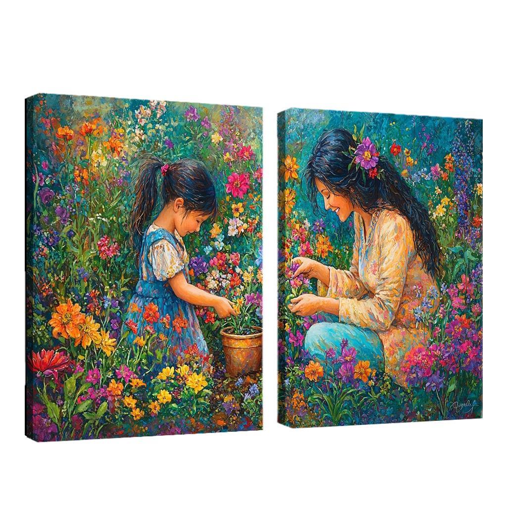 The Garden Of Gratitude A Mothers Nurturing Hands One-piece Frames